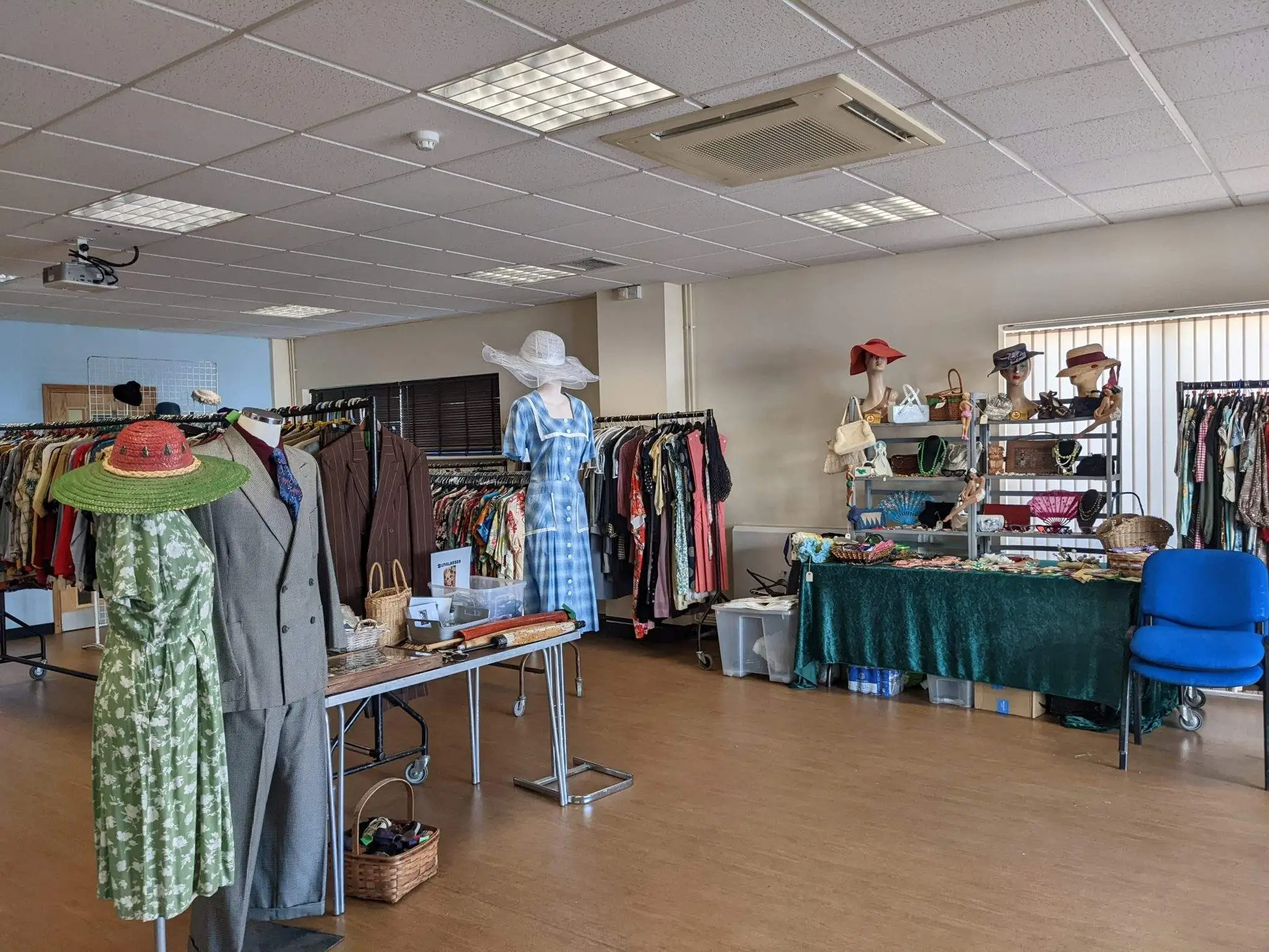 Figure 4 – Vintage clothes fayre in the Kirkley Centre